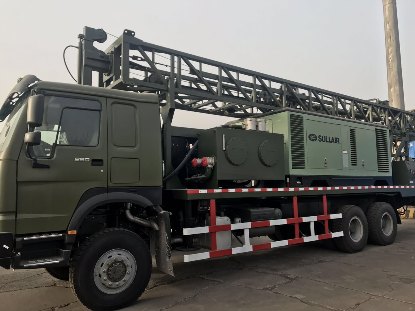 CDC-300JK機(jī)械傳動(dòng)式動(dòng)力鉆機(jī)在埃塞俄比亞